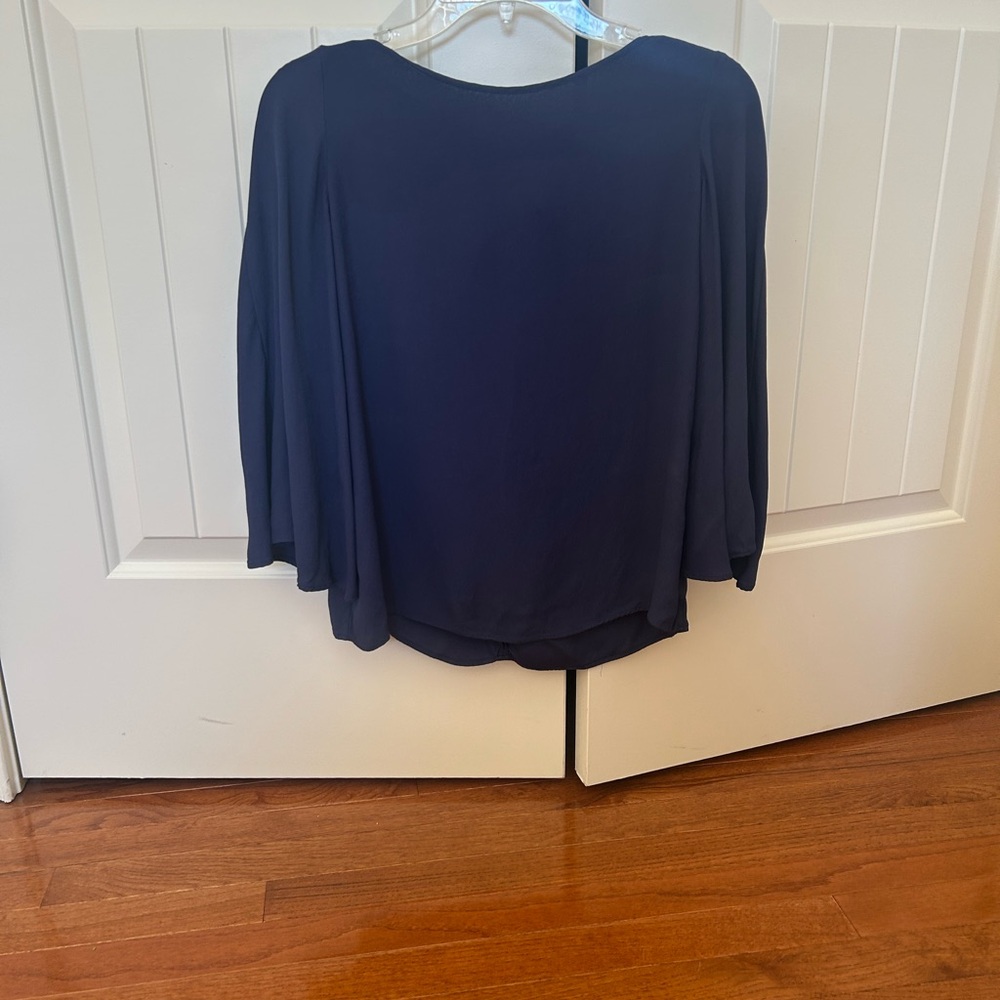 Massimo Dutti Dark Blue Women's Blouse